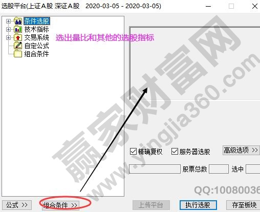 量比选股公式